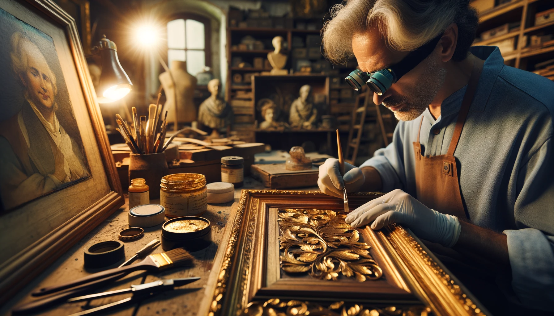 restauracija slika i umjetnosti zlatom i pozlatom